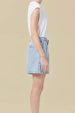 AGOLDE Becker Denim Short