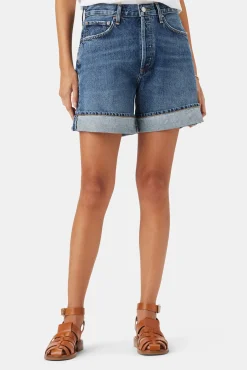 AGOLDE Dame Denim Short