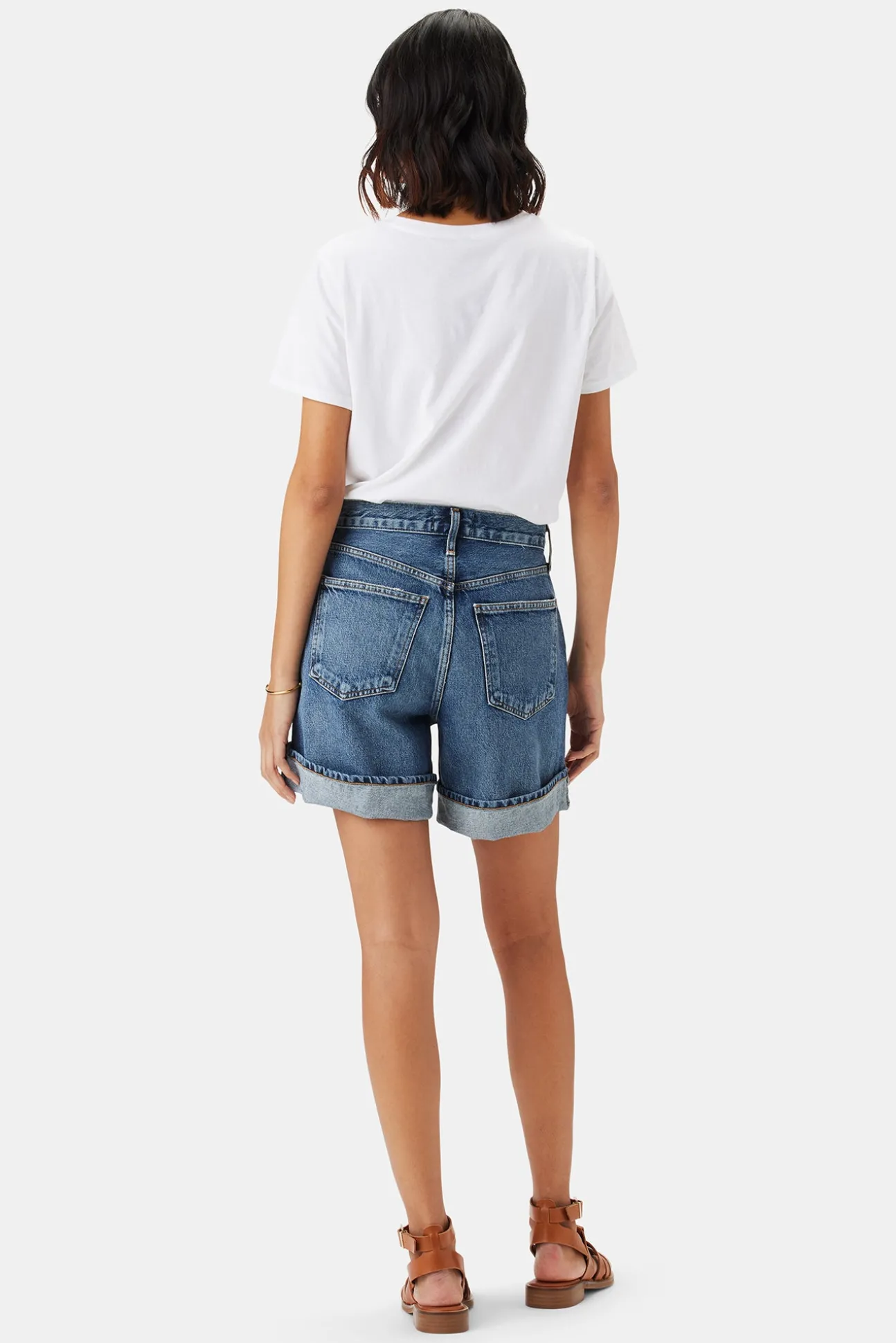 AGOLDE Dame Denim Short