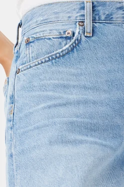 AGOLDE Dame Denim Short