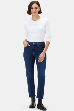 AGOLDE Kye Mid Rise Straight Crop