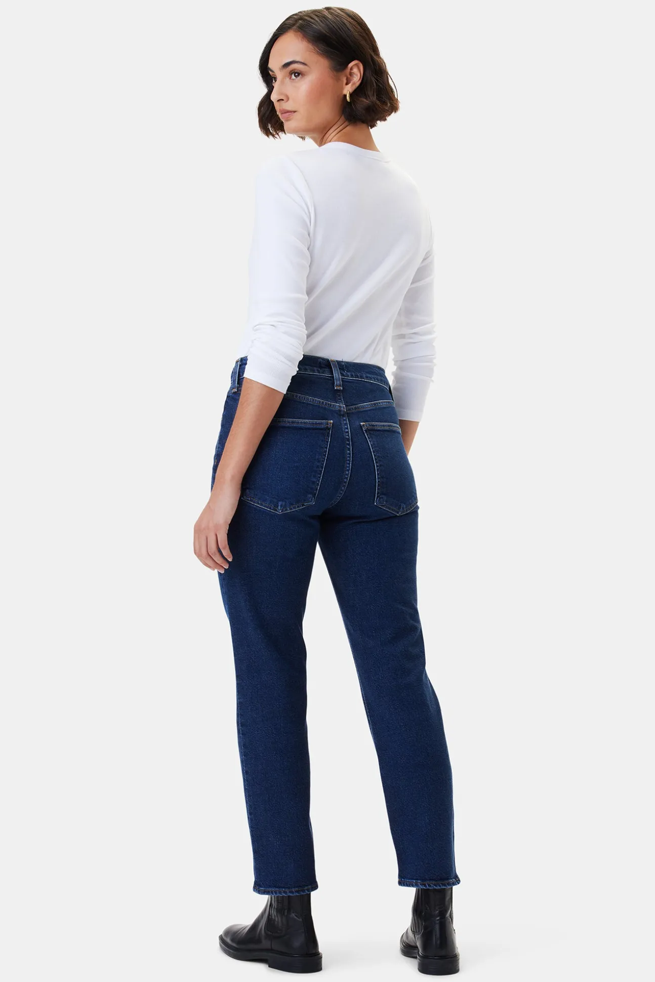 AGOLDE Kye Mid Rise Straight Crop