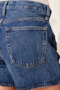 AGOLDE Parker Long Denim Short