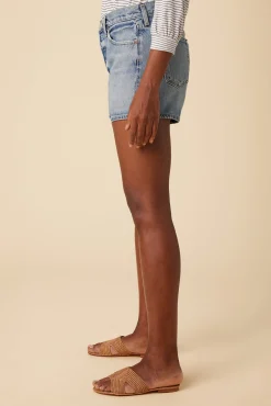 AGOLDE Parker Long Denim Short