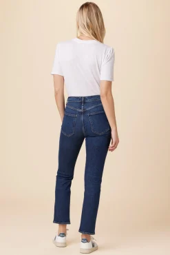 AGOLDE Riley Long High Rise Straight Jean