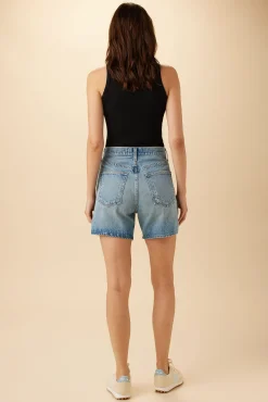AGOLDE Stella Denim Short