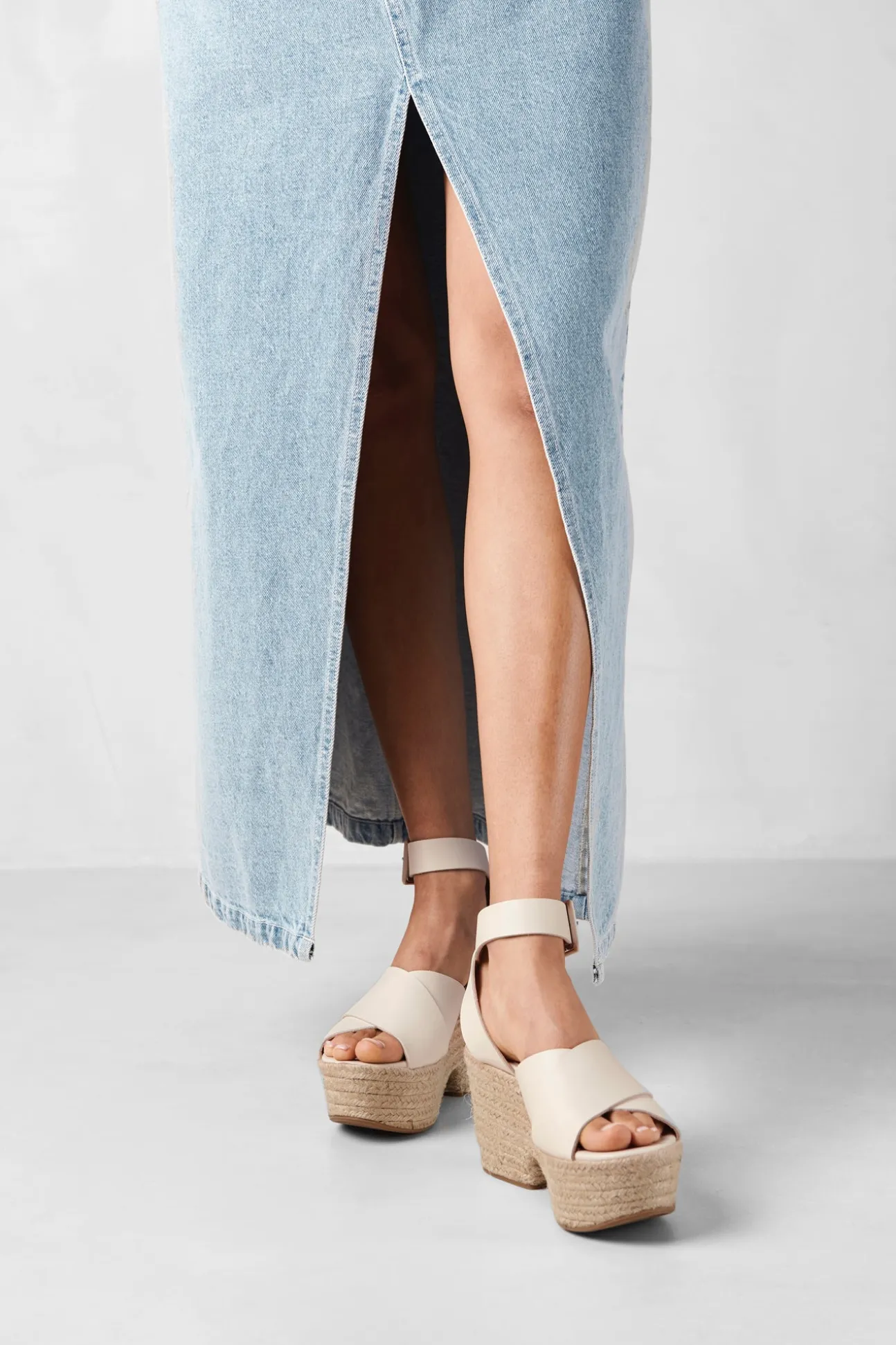 Alohas Lyla Leather Espadrille