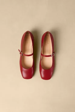Alohas Por Do Sol Leather Ballet Flats