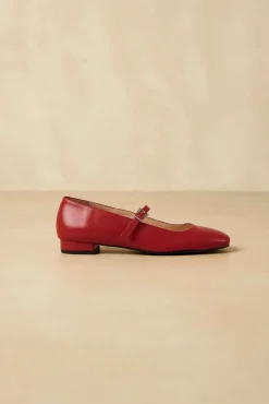 Alohas Por Do Sol Leather Ballet Flats