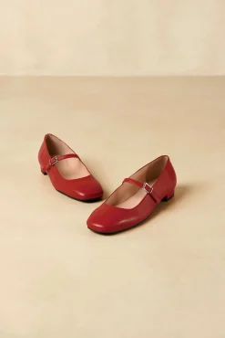 Alohas Por Do Sol Leather Ballet Flats