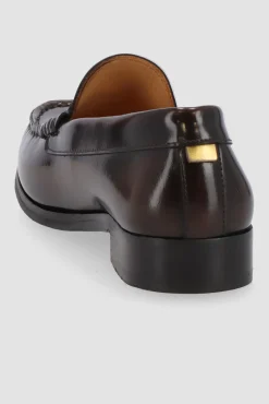 Alohas Rivet Leather Loafers