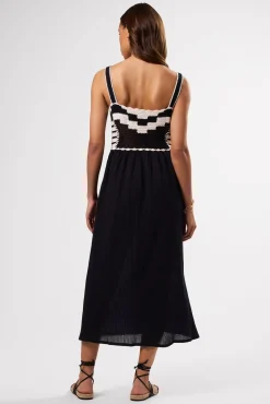 Anais Organic Cotton Crochet Dress