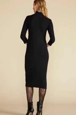 Angeline Paris Rib Midi Dress