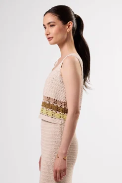 Antibes Crochet Tank