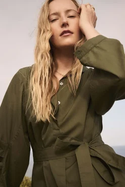 Averi Organic Cotton Shirt Dress