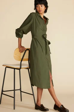 Averi Organic Cotton Shirt Dress