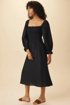 Averill Ramie Viscose Dress