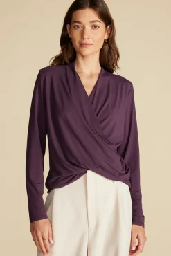 Calais Bamboo Knit Blouse