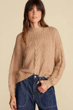 Cameryn Cable Knit Wool Sweater