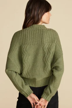 Cameryn Cable Knit Wool Sweater