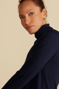 Carrie Turtleneck Cashmere Sweater