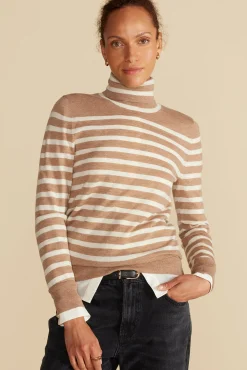 Carrie Turtleneck Cashmere Sweater