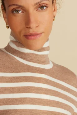 Carrie Turtleneck Cashmere Sweater