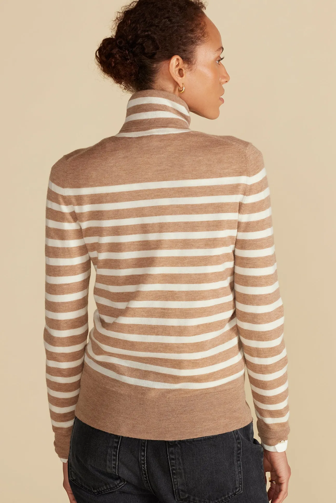 Carrie Turtleneck Cashmere Sweater