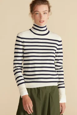 Carrie Turtleneck Cashmere Sweater