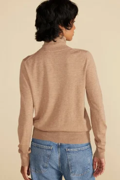 Carrie Turtleneck Cashmere Sweater