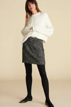 Celeste Cable Cotton Merino Sweater