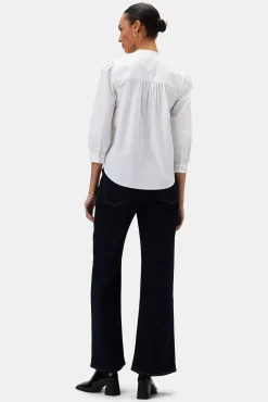 Charlotte Organic Cotton Poplin Blouse