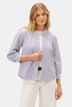 Charlotte Seersucker Blouse