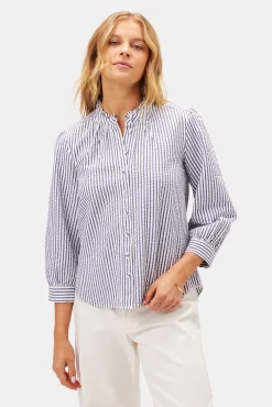Charlotte Seersucker Blouse