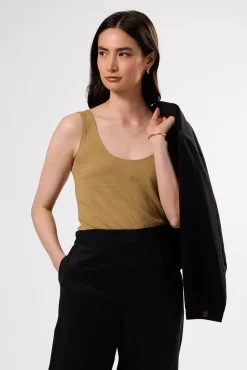 Clarisse Silk Knit Tank