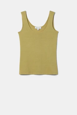 Clarisse Silk Knit Tank
