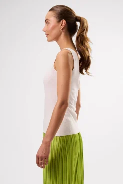 Clarisse Silk Knit Tank