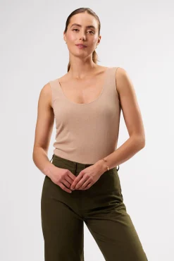Clarisse Silk Knit Tank
