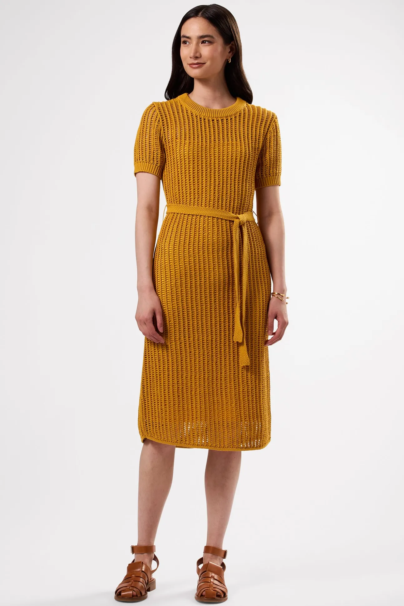 Crochet T Shirt Dress