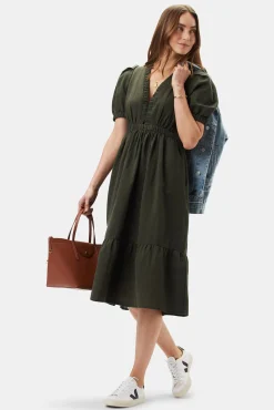 Danielle Cotton Linen Dress