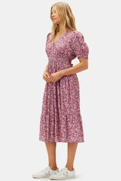 Danielle Viscose Crepe Dress