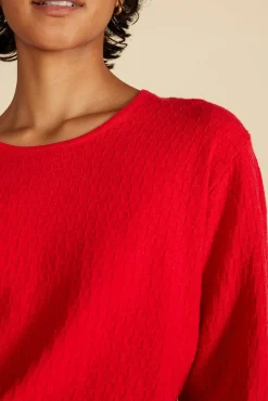 Daphne Novelty Stitch Sweater