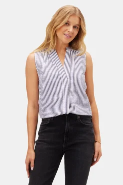 Dawn Seersucker Blouse