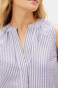 Dawn Seersucker Blouse