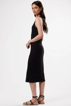 Deacon Organic Cotton Modal Rib Dress