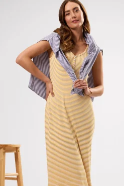 Deacon Organic Cotton Modal Rib Dress