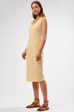 Deacon Organic Cotton Modal Rib Dress