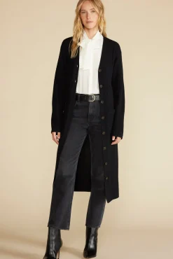 Dion Long V Neck Cardigan