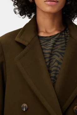 Double Breasted Car Coat