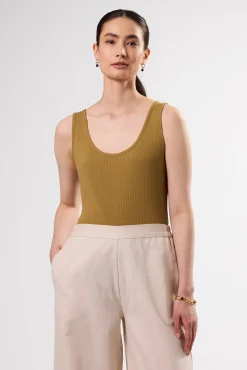 Elea Organic Cotton Modal Rib Bodysuit